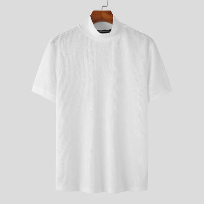 Herren Slim Fit Kurzarmshirt Modern Paolo