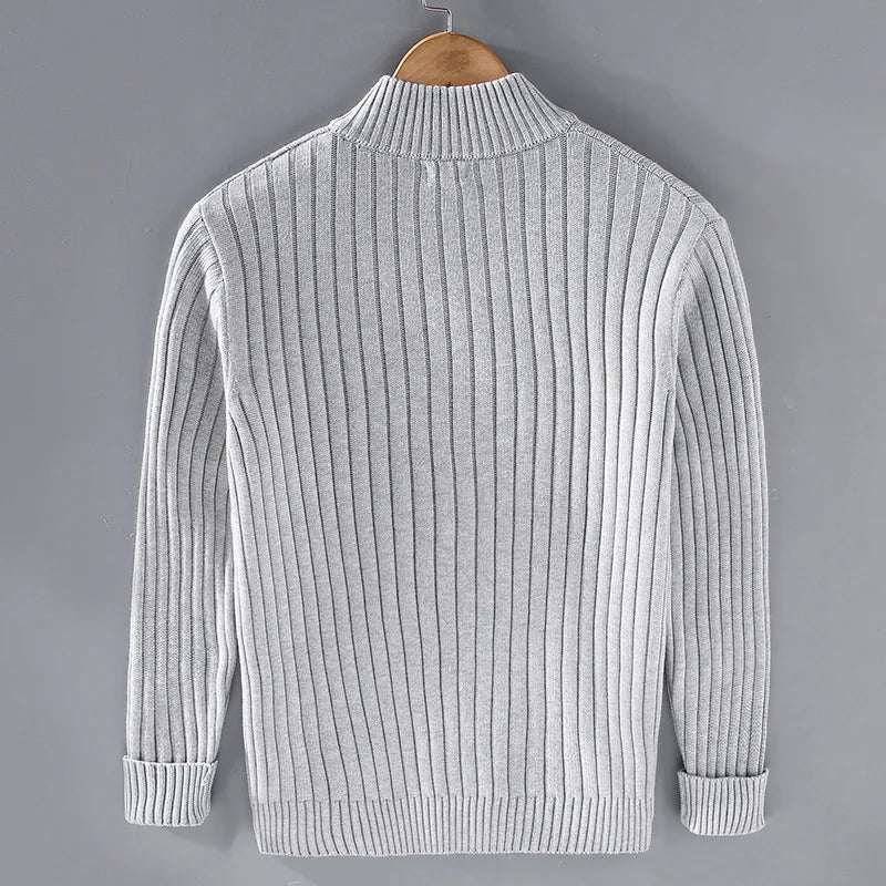 Männer Rollkragenpullover Merino Klassisch Warm - Norvielle