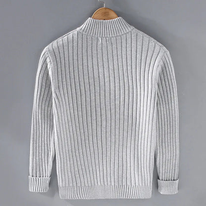 Männer Rollkragenpullover Merino Klassisch Warm - Norvielle