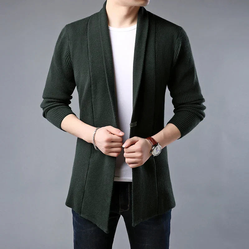 Herren Strickjacke Weiche Wolle Bequem