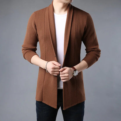 Herren Strickjacke Weiche Wolle Bequem