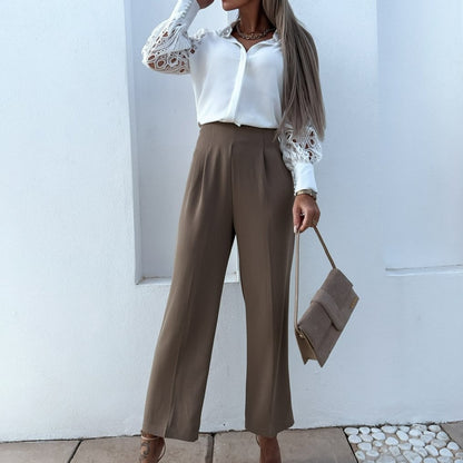 Damen Sommerbluse Elegante Freizeitbluse