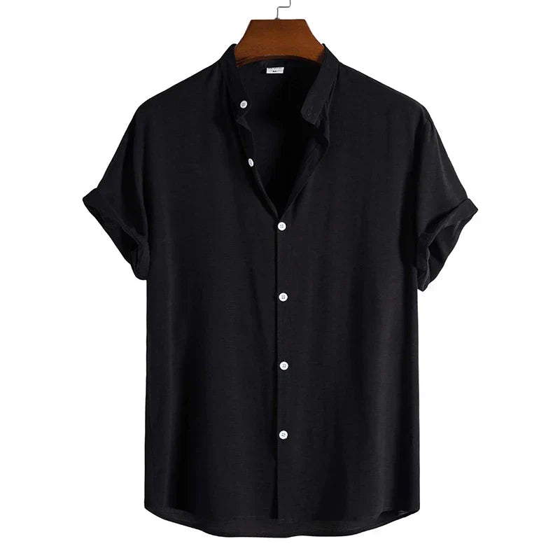 Herren Hemd Baumwolle Elegant Slim Fit