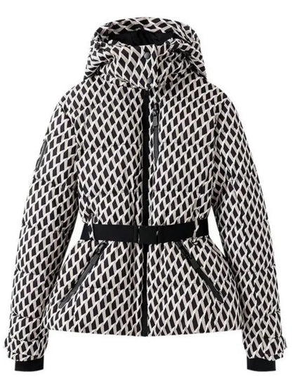 Damen Skijacke Warme Wasserabweisende Winterjacke