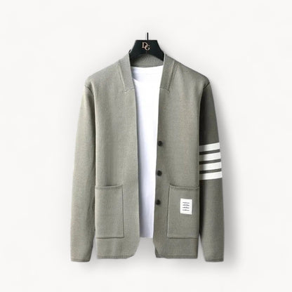 Damen Strickjacke Baumwolle Warm Übergröße