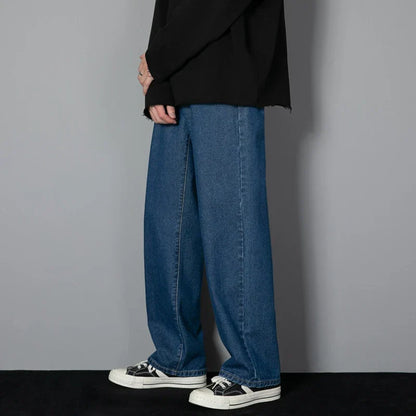 Herren Relaxed Fit Jeans Weitbein