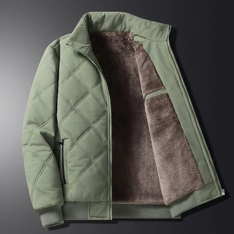 Herren Fleecejacke Warme Winterjacke