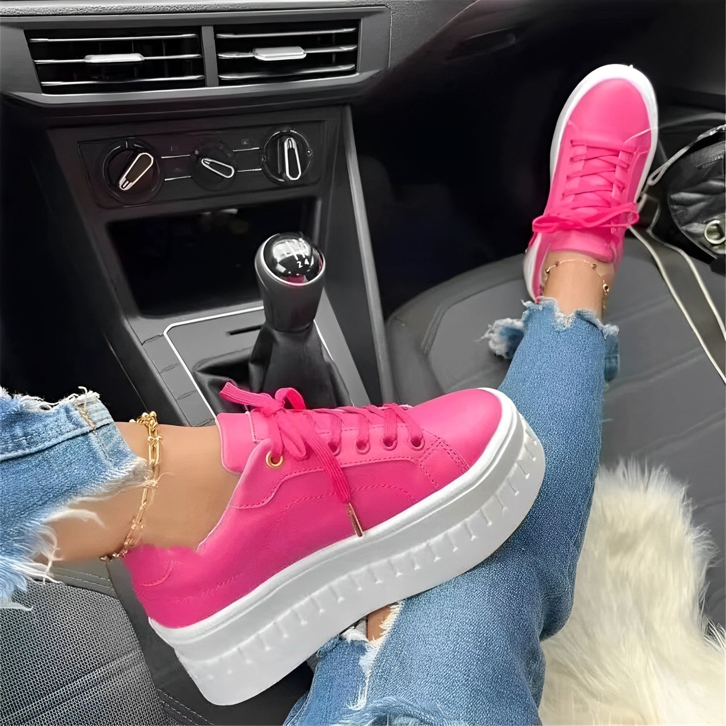 Große Laufschuhe Bequem Dämpfung Sneaker
