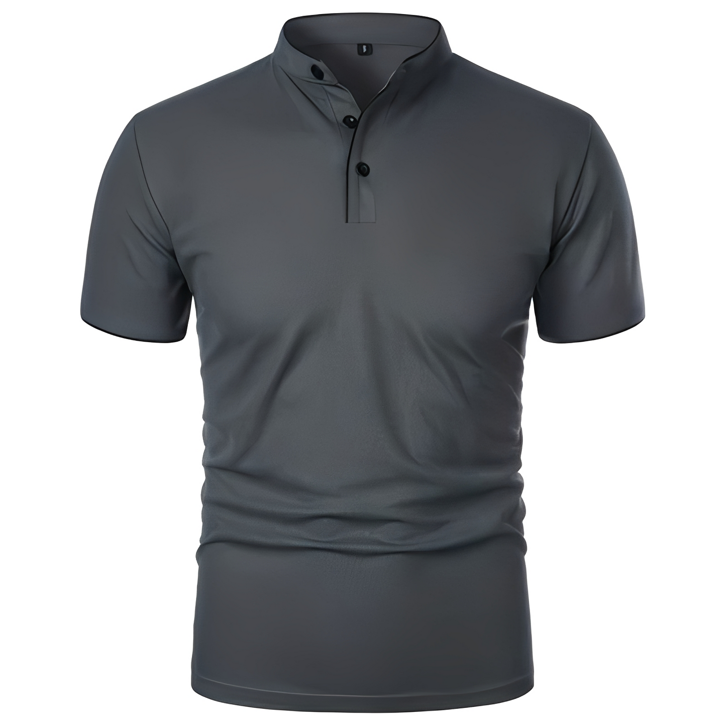 Herren Polo Shirt Leicht Modern Sommerweiß