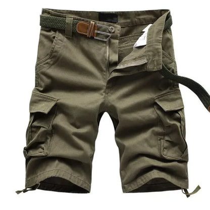 Herren Cargo Shorts Baumwolle Bequem Sommer