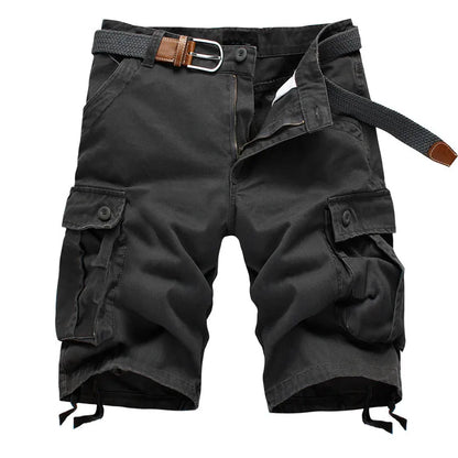 Herren Cargo Shorts Baumwolle Bequem