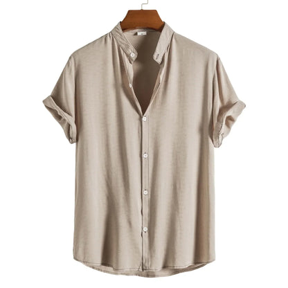Herren Hemd Baumwolle Elegant Slim Fit