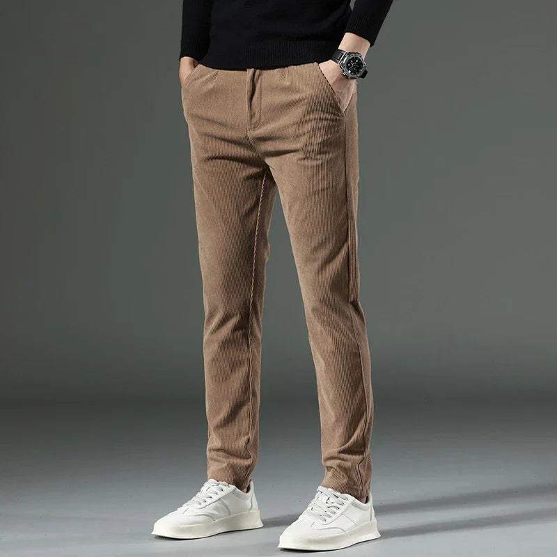Herren Chinohose Khaki Modern - Norvielle