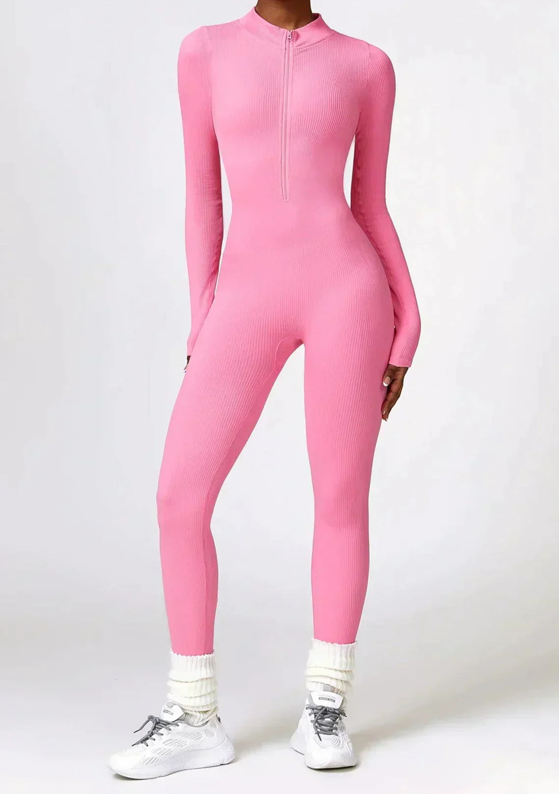 Damen Sportanzug Stretch Jumpsuit Aktiv