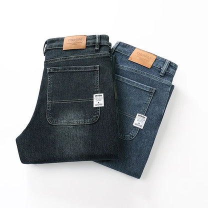 Herren Relaxed Fit Jeans Weit Bequem