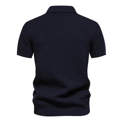 Herren Hemd Rippenmuster Slim Fit Modern - Norvielle