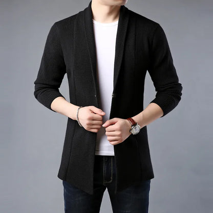 Herren Strickjacke Weiche Wolle Bequem