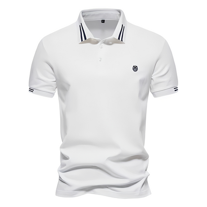 Herren Slimfit Polo Hemd Modern