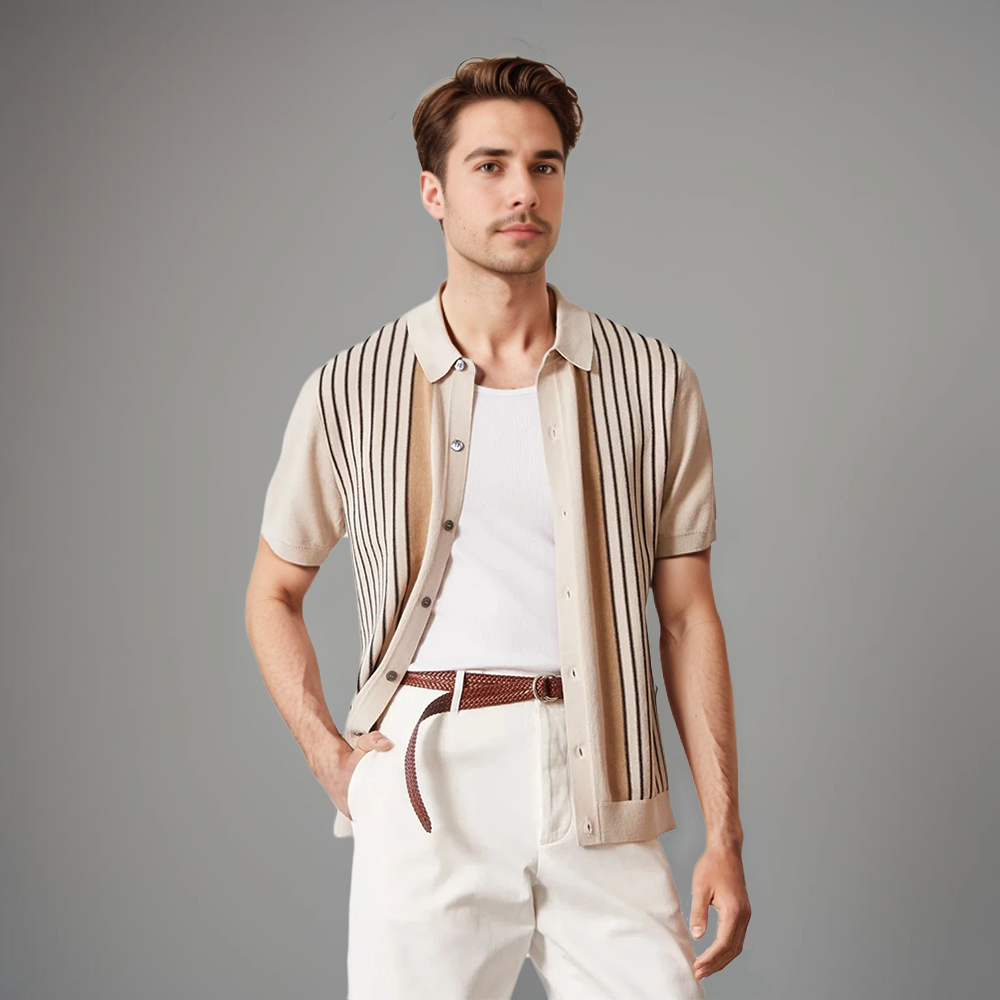 Herren Polo Klassisch Elegantes Design Qualität - Norvielle