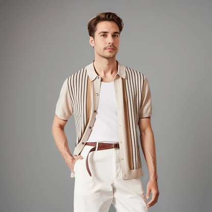Herren Polo Klassisch Elegantes Design Qualität - Norvielle