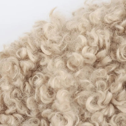 Damen Teddyjacke Kunstfell Warm Schnallen Kuschel Effekt