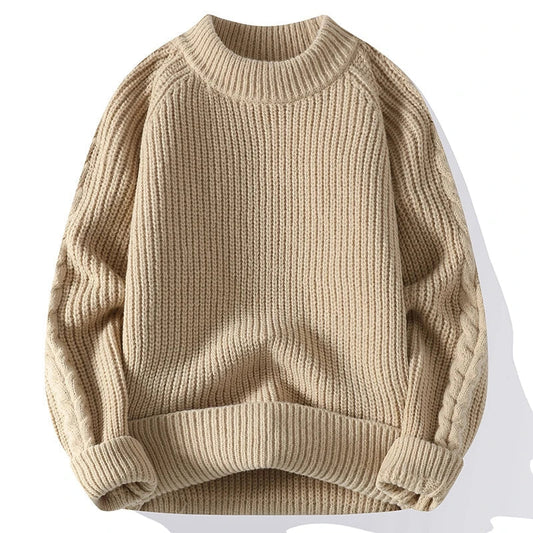 Herren Grobstrick Pullover Klassisch - Norvielle