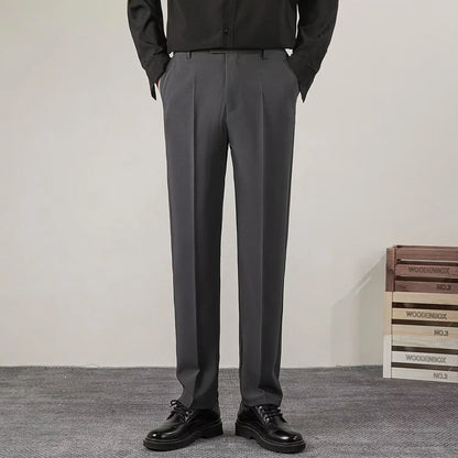 Herren Slimfit Hosen Elegant Bürohosen