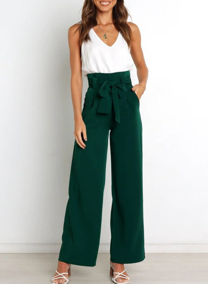 Damenhose mit Schleife Elegantes Design