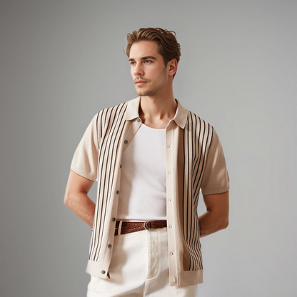Herren Polo Klassisch Elegantes Design Qualität