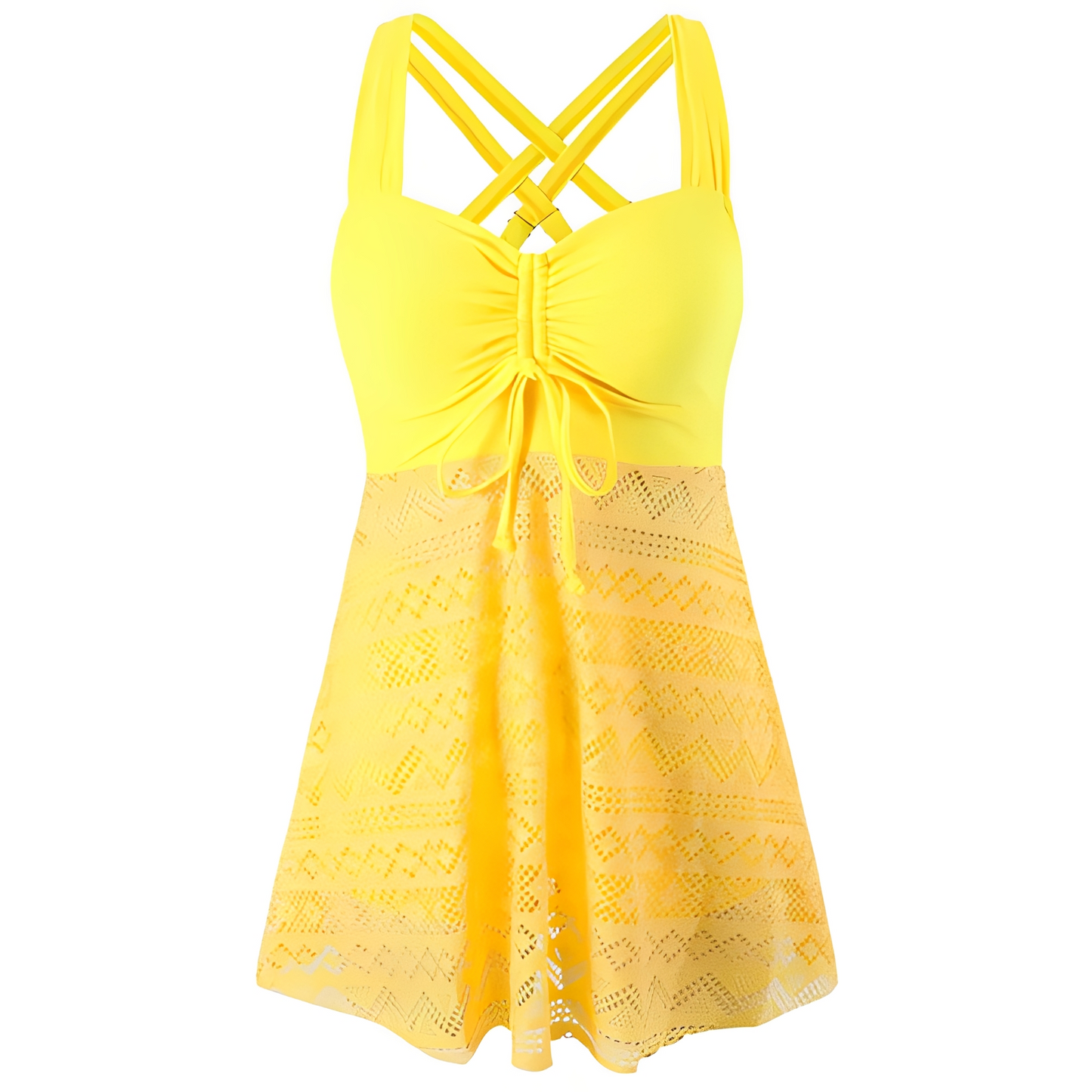 Damen Schwimmanzug Eleganter Badeanzug Modern