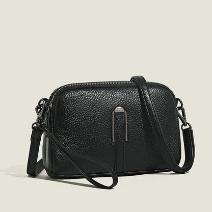 Damen Leder Crossbody Tasche Elegantes Design