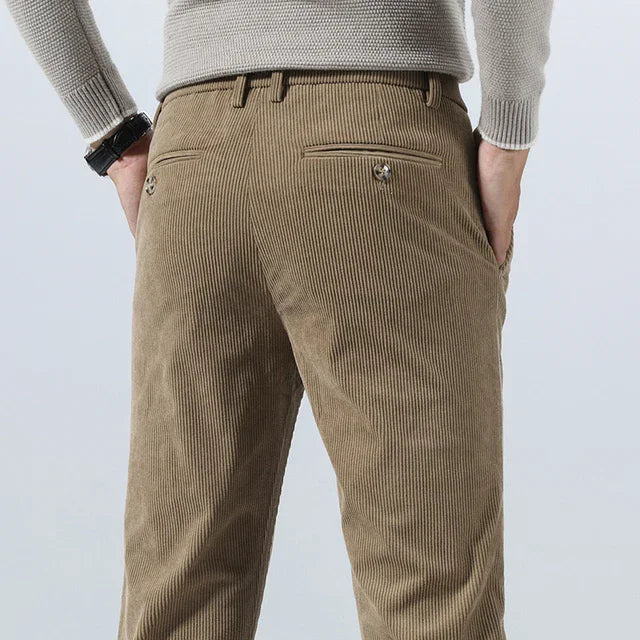 Herren Chinohose Khaki Modern