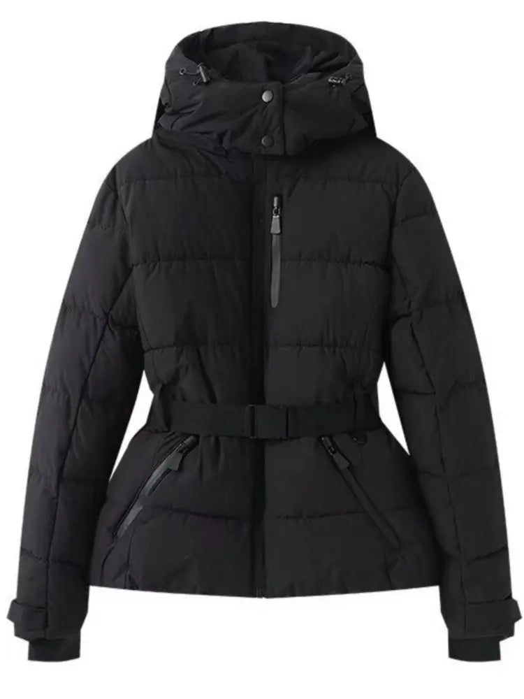 Damen Skijacke Warme Wasserabweisende Winterjacke