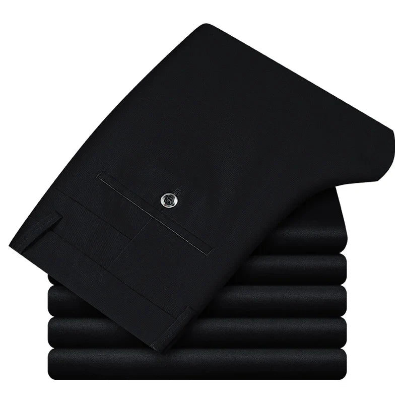 Herren Anzughosen Slim Fit Schlanke Qualität