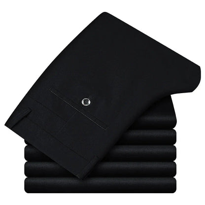 Herren Anzughosen Slim Fit Schlanke Qualität