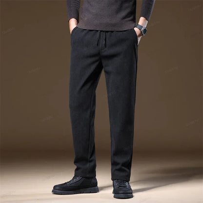 Herren Cordhose Stilvoll Bequem Grau - Norvielle