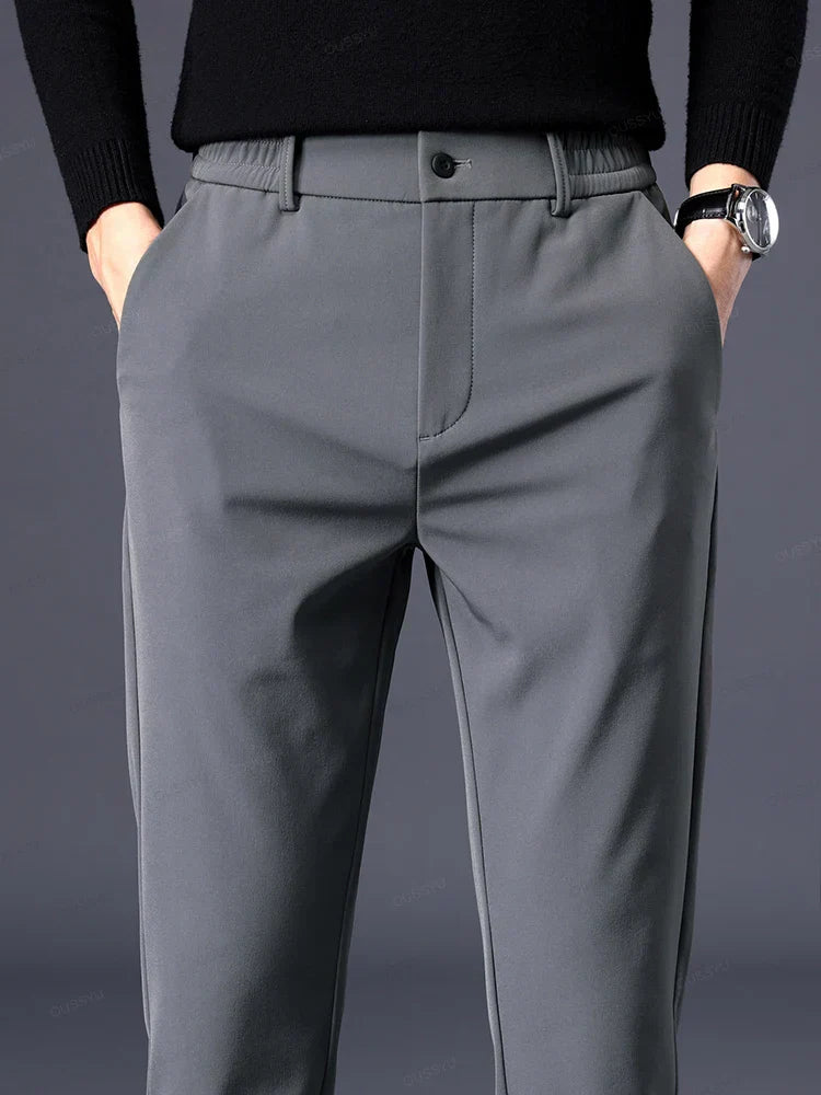 Herren Slim-Fit-Hose Modern Schmal