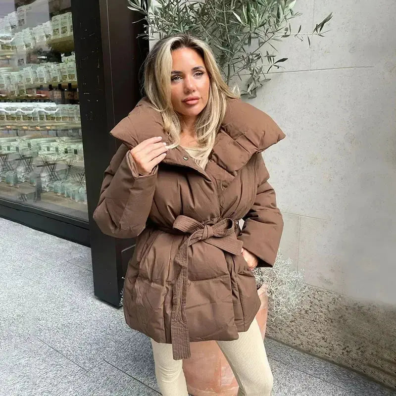 Damen Pufferjacke Lina Dünne Warme - Norvielle