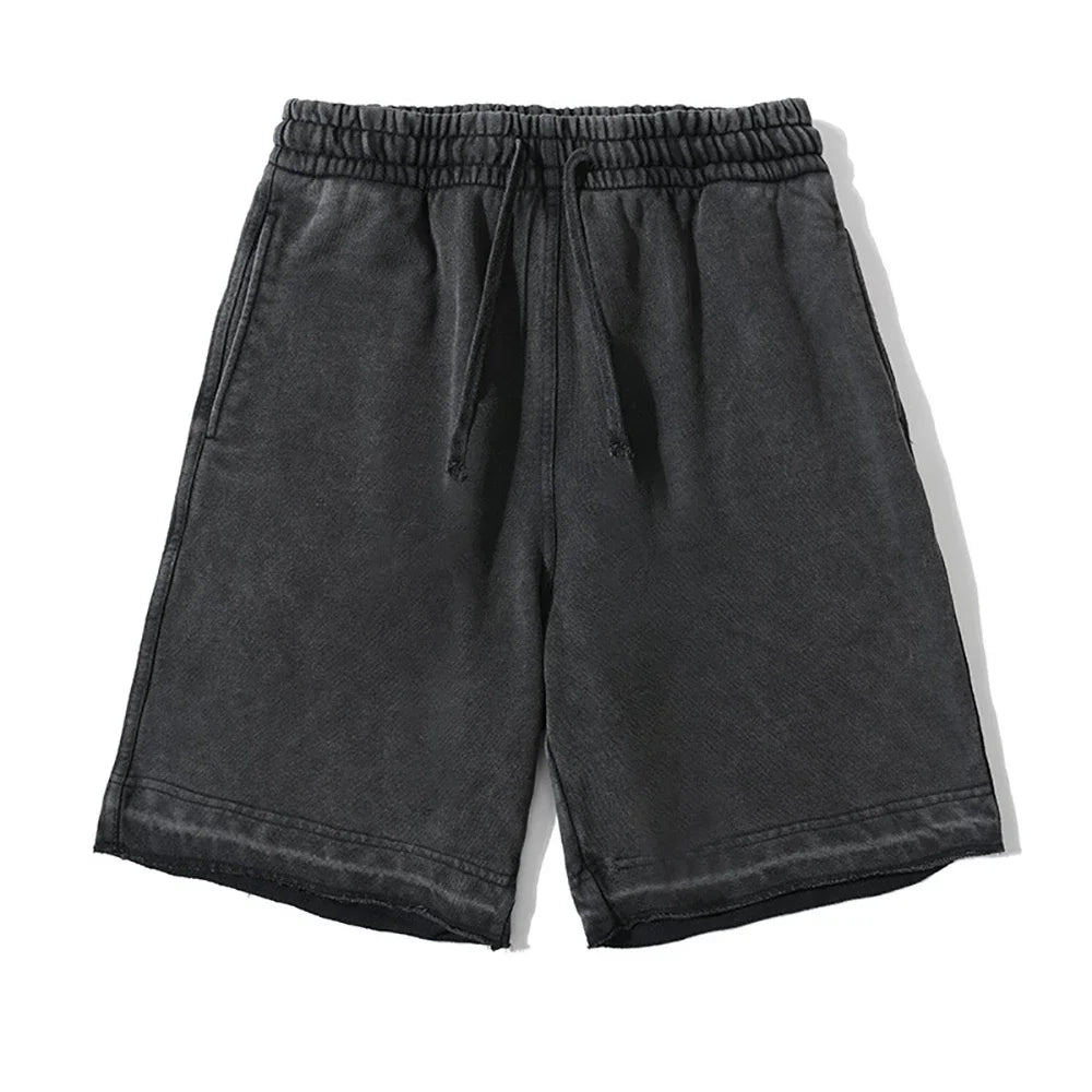 Herren Shorts Baumwolle Vintage Optik Relaxed Fit - Norvielle