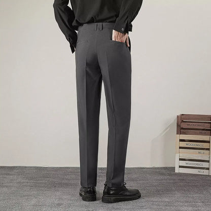 Herren Slimfit Hosen Elegant Bürohosen