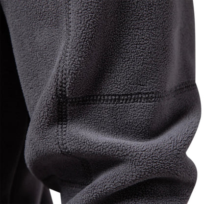 Damen Fleece Rollkragenpullover Warm