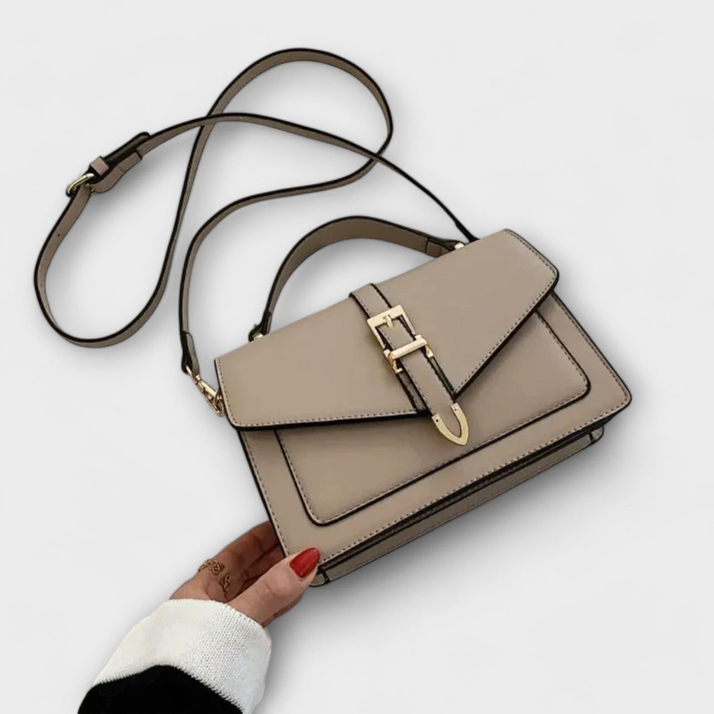 Damen Schultertasche Leder Elegantes Design - Norvielle