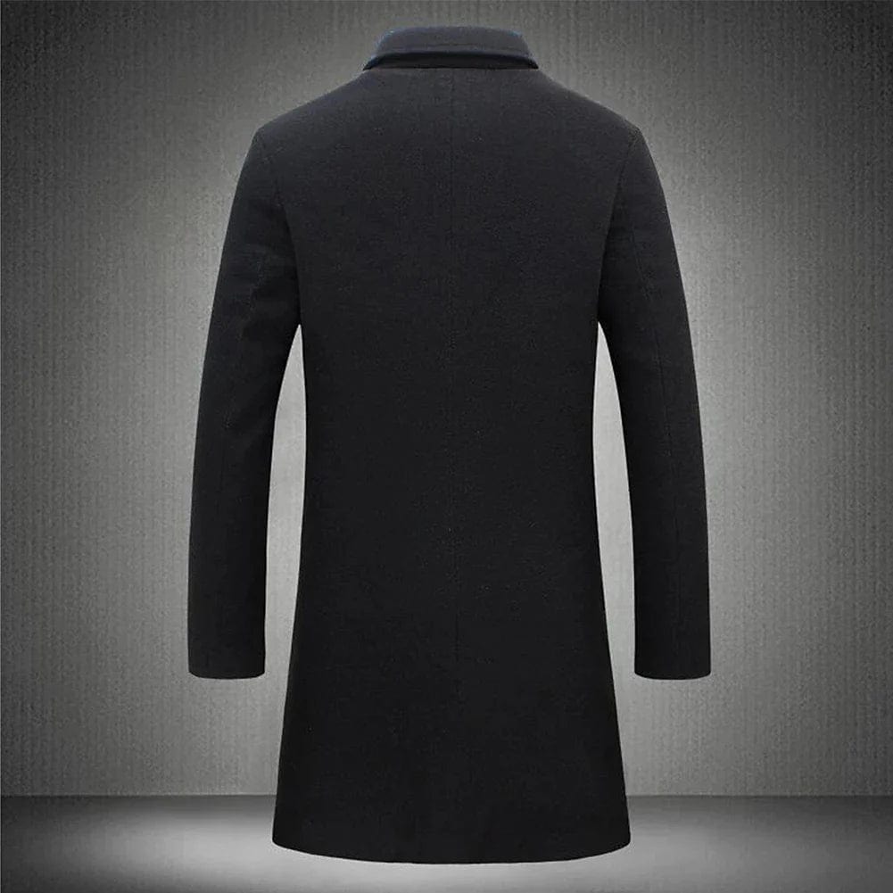 Französischer Damen Wollmantel Warm Wintermantel