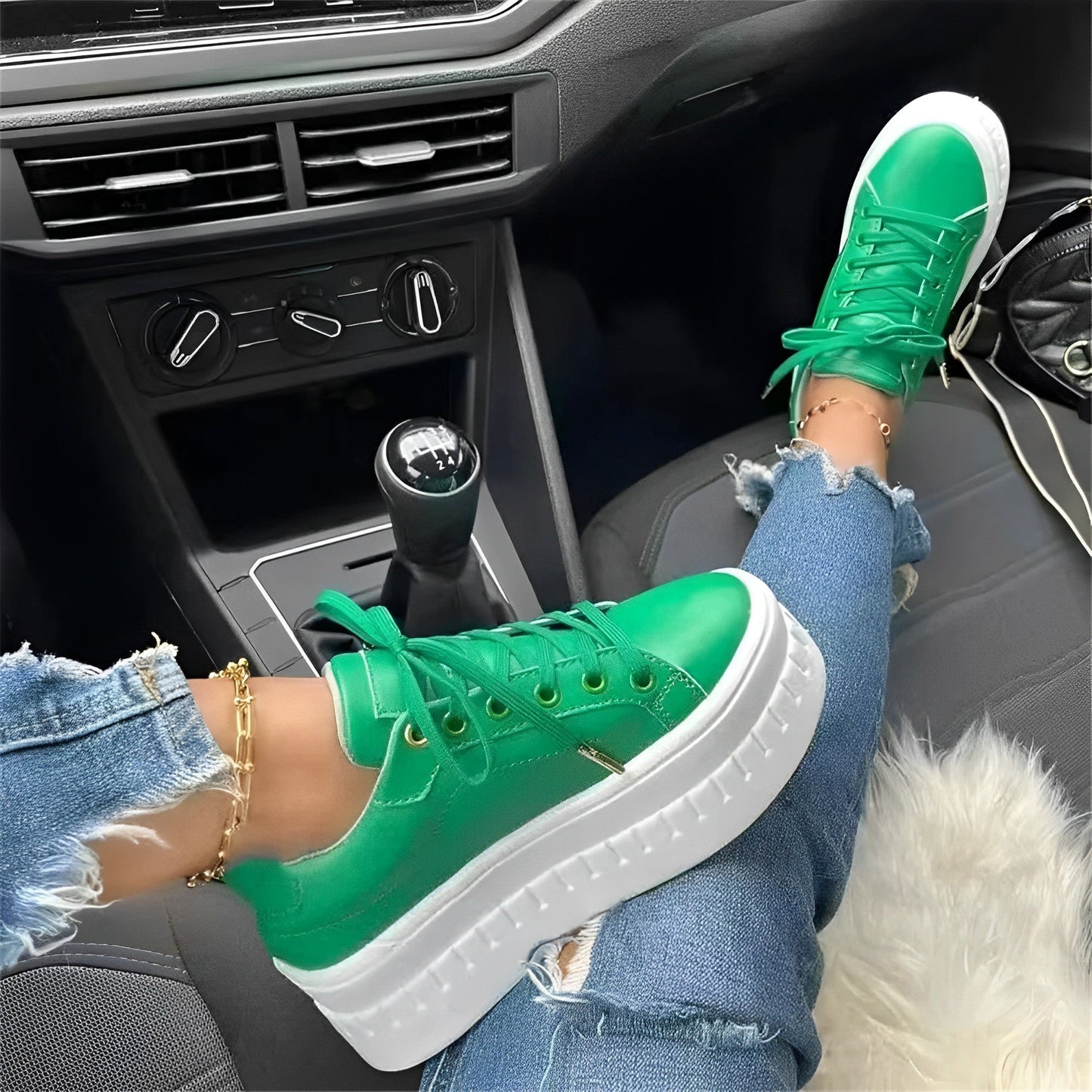 Große Laufschuhe Bequem Dämpfung Sneaker