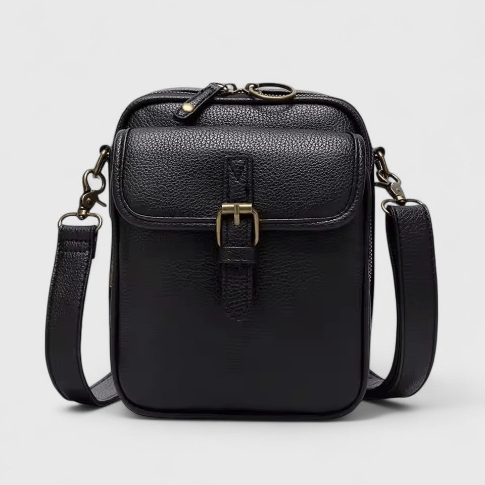 Damen Schultertasche Groß Alltag Leder