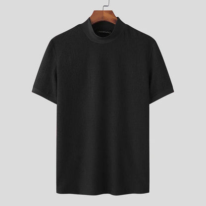 Herren Slim Fit Kurzarmshirt Modern Paolo
