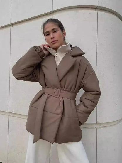 Senna | Pufferjacke - Mit Gürtel Zendoo.de