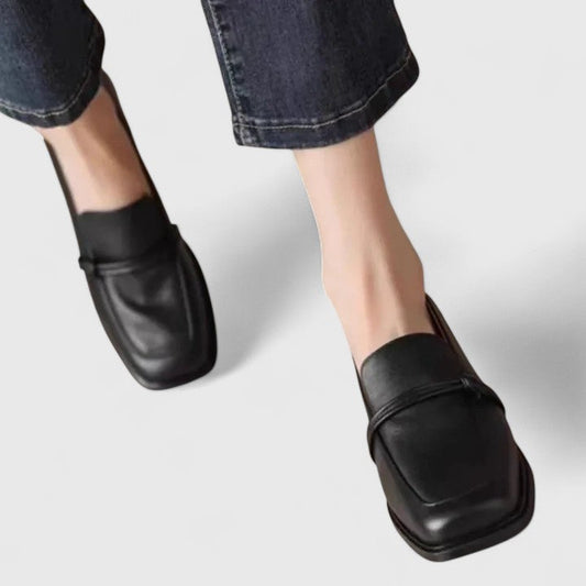 Damen Slip-On Loafer Schuhe Bequem Klassisch - Norvielle