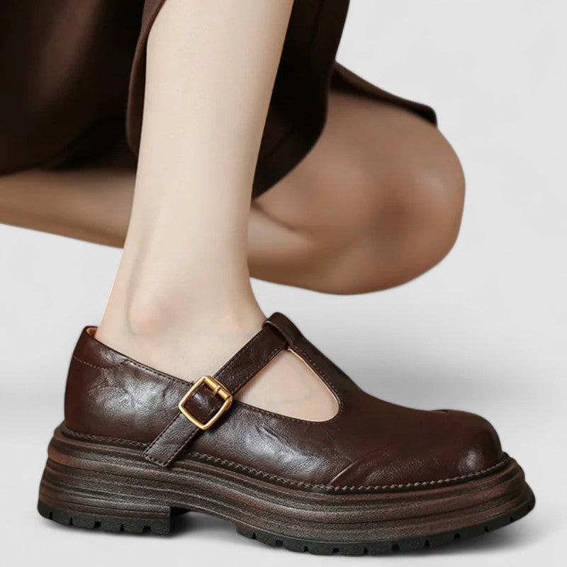 Damen Orthopädische Winterstiefel Warm Mary Jane
