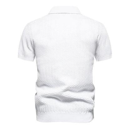 Herren Hemd Rippenmuster Slim Fit Modern